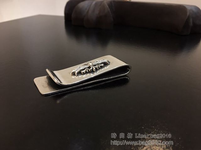 chrome hearts銀飾 克羅心票夾 錢夾 純手工 克羅心925純銀夾  gjc1911